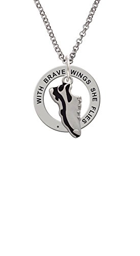 【中古】【未使用・未開封品】Running Shoe???Brave Wings Affirmationリングネックレス