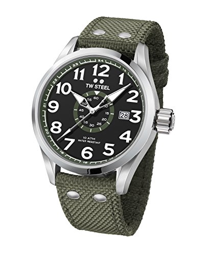š̤ۡѡ̤ʡTW Steel Men 's Volante ' Quartzƥ쥹and Nylon Dress...