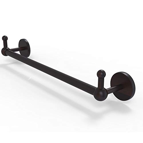 【中古】【未使用・未開封品】Allied Brass P1000-41-30-PEG Prestige Skyline Collection 30 Inch Integrated Hooks Towel Bar, 30", Satin Nickel