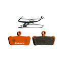 【中古】【未使用・未開封品】Gekors 自転車ディスクブレーキパッド SRAM ガイド用 Avid X0 トレイル スプリング付き1組