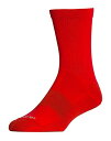 【中古】【未使用・未開封品】(W 5-7 / M 3.5-5.5, Red) - Drymax Performance Casual Crew