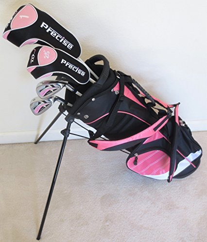 š̤ۡѡ̤ʡGirls Ages 5-8 Junior Golf Club Set Complete Driver, Hyb...