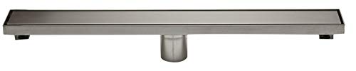 【中古】【未使用・未開封品】ALFI brand ABLD24B-BSS 24" Modern Brushed Stainless Steel Linear Shower Drain with Solid Cover