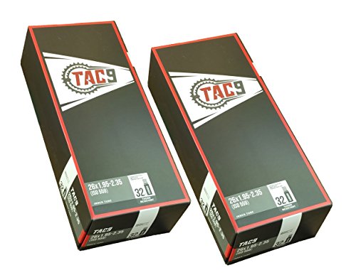 【中古】【未使用・未開封品】TAC 9 2パック マネーセーバー ? とげ防止チューブ 26インチ x 1.95-2.35 32mm 米式バルブ マウンテンバイク クルーザー用 MTB MTN 自転車 交換