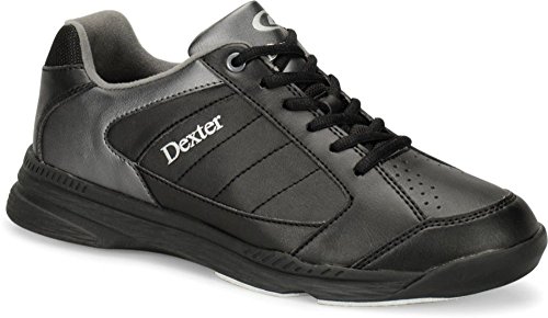 š̤ۡѡ̤ʡ(Black/Alloy, Size 11.5/Medium) - Dexter Mens Ricky IV Bowling Shoes- Grey/Blue