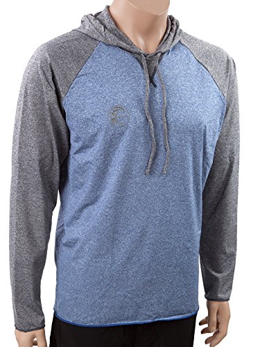 š̤ۡѡ̤ʡO'Neill Mens 24/7 Hybrid No Zip Hoodie King 3X Navy/Grap...
