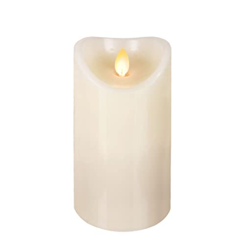 【中古】【未使用・未開封品】GanzアイボリーLEDワックスPillar Candle ( llwp1001?)