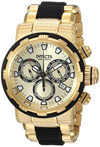 【中古】【未使用・未開封品】Invicta Men's Specialty Quartz Chronograph Gold Dial Watch 23978