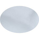 【中古】【未使用・未開封品】シャンブレーPale Blueピュアリネンテーブルクロス 68x98 Oval ブルー CHAMB-1064-09