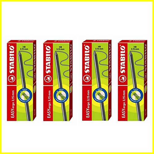 【中古】【未使用・未開封品】Stabilo Easy Ergo 3.15?MM HB鉛筆Leads Refillsカートリッジ[ 4パック]???4パック6?Refills合計24?Leads HB