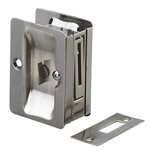 【中古】【未使用・未開封品】Richelieuハードウェア - 1701ANPSBC - プライバシーロック付きポケットドアプル - 長方形 - アンティークニッケル仕上げ(4.0)
