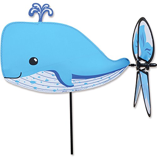 Whale Spinningスプリングガーデン小柄Wind Spinner , 16?1?/ 2インチ