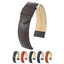 【中古】【未使用・未開封品】HIRSCH 14?mmゴールデンブラウンケントアーティザンレザーMedium Watchストラップユニセックス