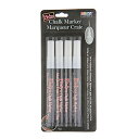 【中古】【未使用・未開封品】Bistro Chalk Marker Fine Point Set 4/Pkg-White -482-4W