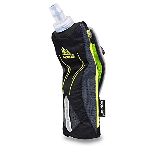 š̤ۡѡ̤ʡLERMX Quick Grip Chill 17 oz Handheld Soft Flask Water Bottle Hydration Pack (17 oz Black) 141¹͢
