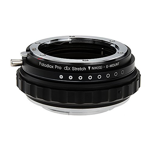 NIKON - 【中古】【未使用・未開封品】Fotodiox DLX Stretch Lens Mount Adapter Compatible with Nikon F-mount G-Type Lenses to Sony E-mount Cameras