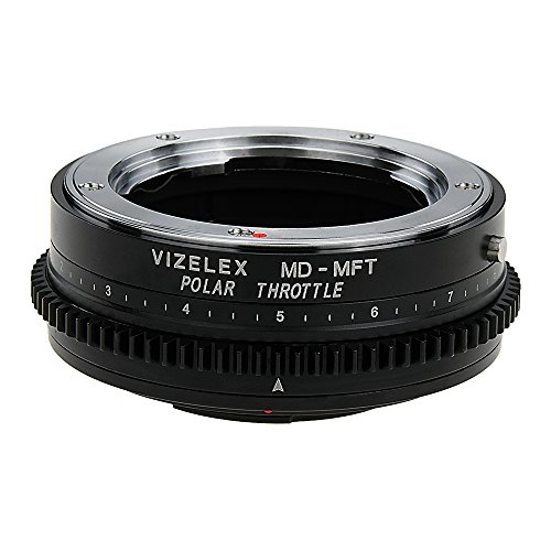 【中古】【未使用 未開封品】Vizelex Polar Throttle Lens Adapter Compatible with Minolta MD Lenses to Micro Four Thirds Cameras - By Fotodiox Pro