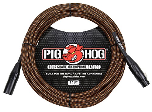 š̤ۡѡ̤ʡPig Hog PHM10BKW ֥å/ۥ磻  ǽ XLR ޥ֥ 10ե 20 ...