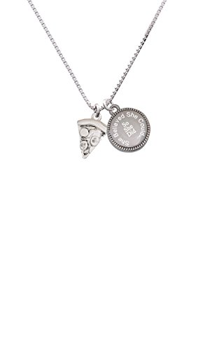 Rakuten - 【中古】【未使用・未開封品】ピザスライス She Believed She Could So She Did 刻印ネックレス