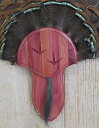 【中古】【未使用・未開封品】The Taxidermists Woodshop Cedar Carved Turkey Mounting Kit with Beard Plate -02