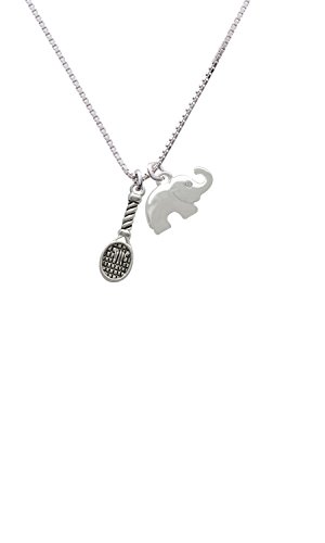 【中古】【未使用・未開封品】テニスラケットElephant Necklace , 18?
