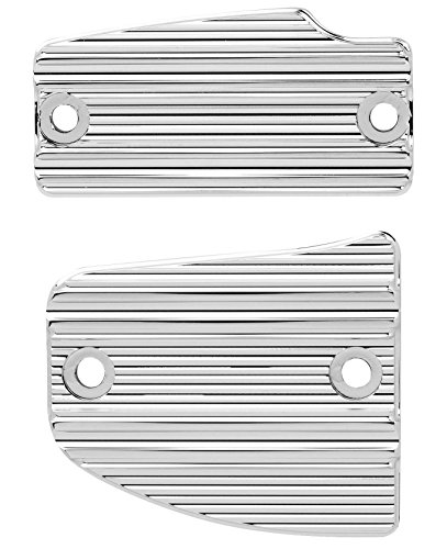 【中古】【未使用・未開封品】Arlen Ness Chrome 10 Gauge Master Cylinder Front and Rear Kit for Scout I-1227