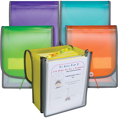 乐天商城 - 【中古】【未使用・未開封品】C-Line 7ポケット縦型バックパックファイル 詰め合わせ 1インチ x 10 1/4インチ x 12 3/4インチ