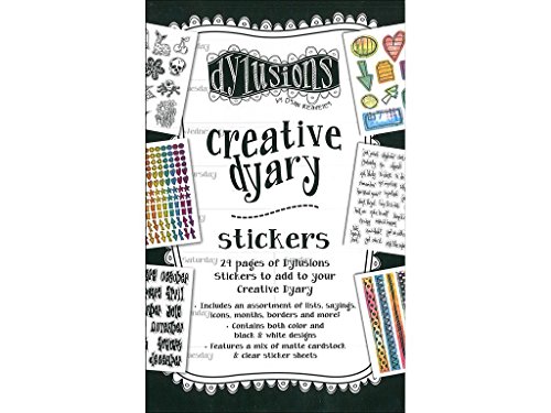 Dyan Reaveley's Dylusions Creative Dyary Sticker Book-DYE56676