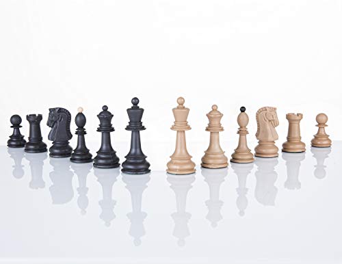 【中古】【未使用・未開封品】Dubrovnik Plastic (wood imitation) chess pieces - chessmen - Plastic,, Standard size 3,5"