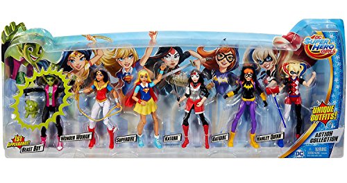 【中古】【未使用・未開封品】DC スーパーヒーローガールズ人形 6フィギュアアクションコレクション ビーストボーイ