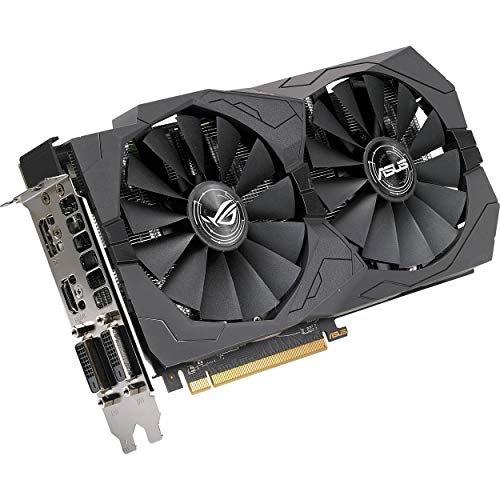 【中古】【未使用 未開封品】ASUS ROG-STRIX-RX570-O4G-GAMING OC Edition GDDR5 DP HDMI DVI VR Ready AMD Graphics Card 並行輸入品