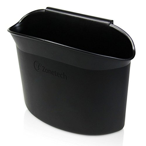 【中古】【未使用・未開封品】ゾーンTechポータブルミニ車Garbage Can???クラシックブラックプレミアム品質ブラックユニバーサル旅行ポータブル車ゴミ箱