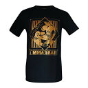 【中古】【未使用・未開封品】Muay Thaiメンズandレディースシャツby World MMAギア カラー: ブラック