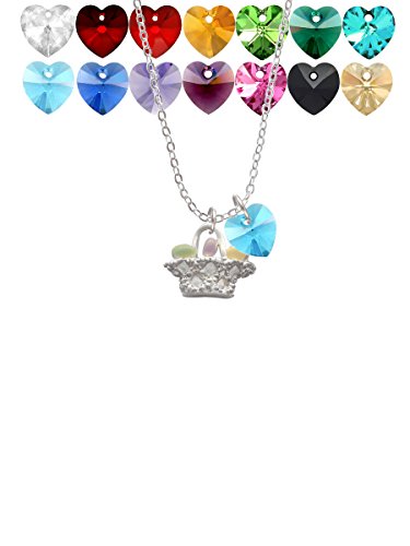【中古】【未使用・未開封品】イースターエッグバスケットカスタムクリスタルハートソフィアネックレス..