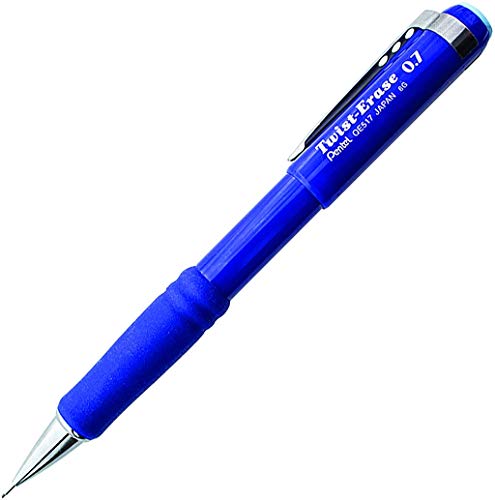 【中古】【未使用・未開封品】Pentel Twist-Erase III シャープペンシル 12本パック 0.7mm ネイビーブルーバレル (QE517C) 【中古】【未使用・未開封品】Pentel Twist-Erase III シャープペンシル 12本パック 0.7mm ネイビーブルーバレル (QE517C)