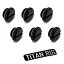 š̤ۡѡ̤ʡXSPC G1/10cm Plug V2, Matte Black, 6-pack