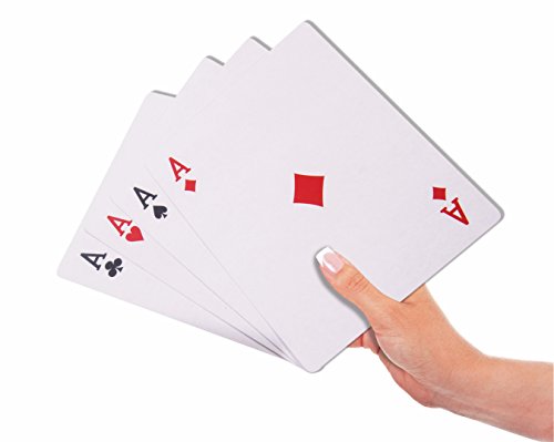 【中古】【未使用・未開封品】スーパージャンボ面Extra Large Gigantic Playing Cards 4.75