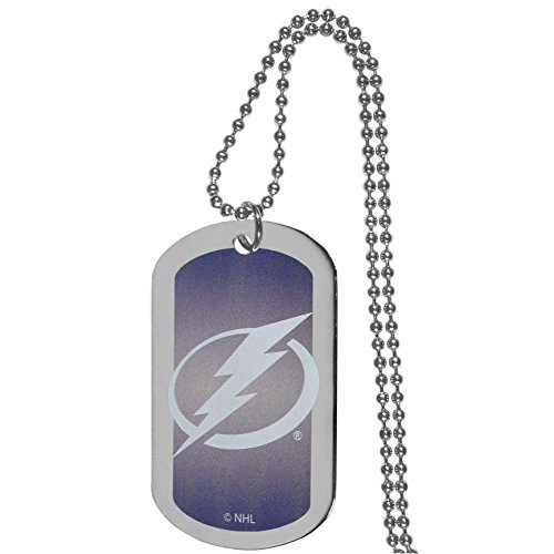 【中古】【未使用・未開封品】(Tampa Bay Lightning, 70cm , Steel) - Siskiyou NHL unisex Team Tag Necklace