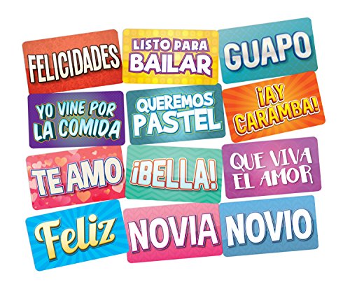 【中古】【未使用・未開封品】フォトブース用小道具 スペイン語で完璧なフォトブース用小道具。すべて..