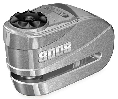 ABUS Granit Detecto X-Plus 8008 アラームディスクロック (シルバー)