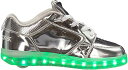 【中古】【未使用・未開封品】Heelys ユニセックス・キッズ Premium Lo カラー: シルバー(3)