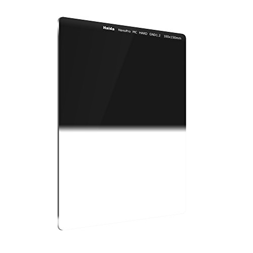Haida NanoPro 100?mm MC Graduated Neutral Density 1.2ハードエッジ(4-stop)光学ガラスNDフィルタ100?4?x 6