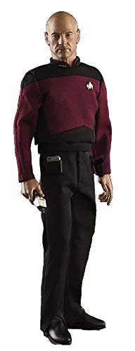 【中古】【未使用・未開封品】クワンタムメカニクス 1/6 新スタートレック(TNG) 1/6 ジャン=リュック・ピカード艦長 塗装済アクションフィギュア完成品 STR-0067