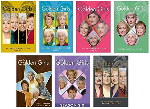 yÁzygpEJizGOLDEN GIRLS Seasons 1-7 The Complete Series Collection Season 1 2 3 4 5 6 7 DVD