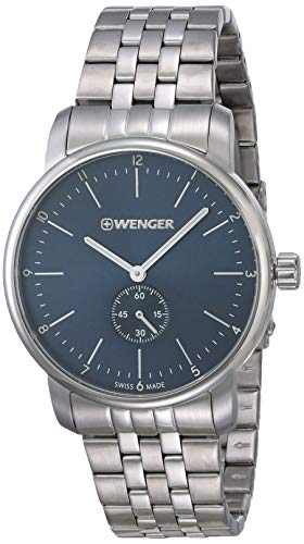 【中古】【未使用・未開封品】アーバンクラシック, ブルーダイヤル、ステンレススチールブレスレット。