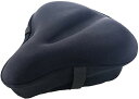 【中古】【未使用 未開封品】iGOODS Gel Bike Seat Cushion Cover for Men and Women, UPDATED Soft Wide Bike Bicycle Saddle Cushion Pad fits for Big size Cruiser Stati