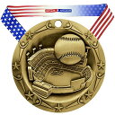 【中古】【未使用・未開封品】ゴールドシルバーブロンズ野球世界クラスMedal???3?