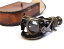 š̤ۡѡ̤ʡVintage Small Antique Single Binocular With Leather Case Maritime R &J Beck London Nautical Pirate 1492 Authentic Replica