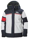 【中古】【未使用・未開封品】ヘリーハンセンウィメンズWソルトライトジャケット、ブルー(ネイビー)、XS