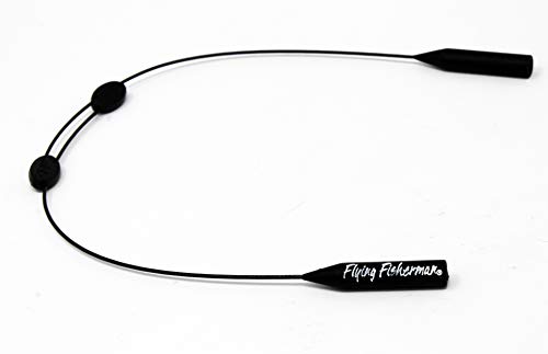 【中古】【未使用・未開封品】Flying Fisherman 7675?Cablz Zipz調節可能な眼鏡リテーナー、ブラック